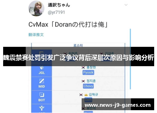 魏震禁赛处罚引发广泛争议背后深层次原因与影响分析